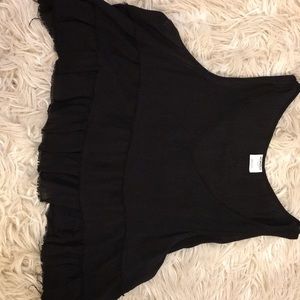Black Crop Top